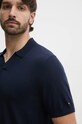Вовняне поло Tommy Hilfiger темно-синій MW0MW36538