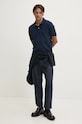 Guess Jeans polo bawełniane M4BP29.KCJV1 granatowy AW25