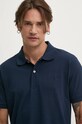 Guess Jeans polo bawełniane granatowy M4BP29.KCJV1
