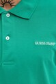 Guess Jeans polo in cotone verde M4BP29.KCJV1