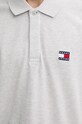 Tommy Jeans polo de bumbac DM0DM19622 gri