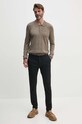 Lindbergh sweter 30.800144.DK.SAND.ME beżowy AW24