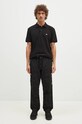 C.P. Company polo shirt Stretch Piquet Logo Polo 17CMPL065A005263W black