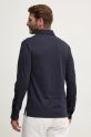 Îmbrăcăminte Hackett London longsleeve din bumbac HM550987 bleumarin