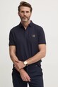 Hackett London polo de bumbac bleumarin HM563354