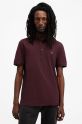 AllSaints polo de bumbac REFORM rosu M075PB