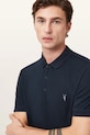 AllSaints polo męskie bawełniane granatowy M075PB