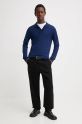 G-Star Raw sweter wełniany D25066.D847 granatowy AW24