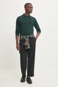 Abercrombie & Fitch longsleeve KI124.4549.300 zielony AW24