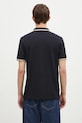 Odzież Fred Perry polo bawełniane The Twin Tipped Shirt M3600.W53 granatowy
