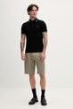 Fred Perry polo bawełniane The Twin Tipped Shirt M3600.W54 czarny AW25
