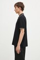 Fred Perry cotton polo shirt The Twin Tipped Shirt M3600.W54 black AW24