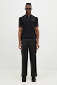 Fred Perry cotton polo shirt The Twin Tipped Shirt M3600.W68 black