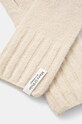 Vlnené rukavice Marc O'Polo 409606804011 béžová AW24