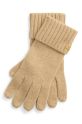 Lauren Ralph Lauren guanti con aggiunta di lana misto lana beige 454960058