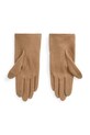 Lauren Ralph Lauren rękawiczki wełniane 454960096 beżowy AW24