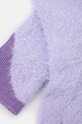Рукавички з домішкою вовни MM6 Maison Margiela S62TS0062.M13073 фіолетовий AW24