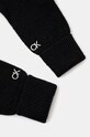 Vlnené rukavice Calvin Klein K60K612618 čierna AW24