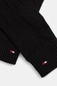 Tommy Hilfiger rękawiczki z domieszką kaszmiru AW0AW16435 czarny AW24