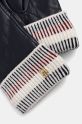 Kožené rukavice Tommy Hilfiger AW0AW16657 námořnická modř AW24