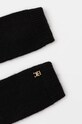 Kašmírové rukavice Tommy Hilfiger AW0AW16658 čierna AW24