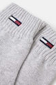 Pamučne rukavice Tommy Jeans AW0AW16778 siva AW24
