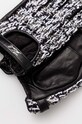 Kožené rukavice bez prstov Karl Lagerfeld 246W3605 čierna AW24