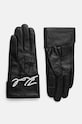 Karl Lagerfeld manusi de piele piele negru 246W3608