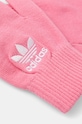 Рукавички adidas Originals JG6122 рожевий AW24