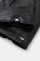 Tommy Hilfiger manusi de piele AW0AW17383 negru AW24