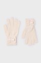 Dětské rukavice Mayoral další béžová 10816.6E.Rekawiczk.9BYH