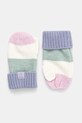 United Colors of Benetton manusi cu un amestec de lana pentru copii cu un amestec de lana roz 1D9SHG00A.G.P.Seasonal