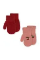 Konges Sløjd manusi cu un amestec de lana pentru copii 2 PACK MITTENS 2-pack
