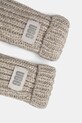 Дитячі рукавички з домішкою вовни UGG CHUNKY MITTEN 100030 сірий AW24