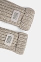 UGG manusi cu un amestec de lana pentru copii CHUNKY MITTEN 100030 gri AW25
