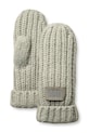 UGG rękawiczki z domieszką wełny dziecięce CHUNKY MITTEN 100030 szary AW25