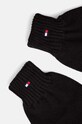 Детские хлопковые перчатки Tommy Hilfiger AU0AU01657.9BYH чёрный AW24