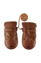 Donsje mănuși de piele pentru copii Kapi Classic Mittens Bear 6019001. maro AW24