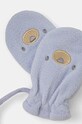 Детские перчатки United Colors of Benetton 6U87AG006.W.Seasonal голубой AW24