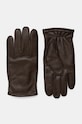 Kožne rukavice BOSS Planet friendly smeđa 50526680