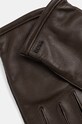 Kožené rukavice BOSS 50526680 hnedá AW24