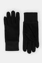 Vlnené rukavice BOSS melanž čierna 50526820