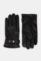 Кожаные перчатки Sisley кожа чёрный 6G4BSG003