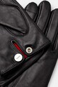 Kožené rukavice HUGO 50526909 černá AW24