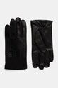 Calvin Klein rękawiczki skórzane pozostałe czarny K50K512382