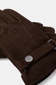 Замшевые перчатки Calvin Klein K50K512542 коричневый AW24