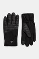 Перчатки Guess гладкий чёрный AM9450.NYL02