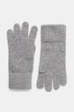 United Colors of Benetton rękawiczki wełniane wełna szary 1202U0725