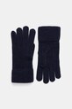 United Colors of Benetton rękawiczki wełniane wełna granatowy 1202U0725