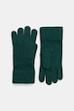 Вовняні рукавички United Colors of Benetton зелений 1202U0725